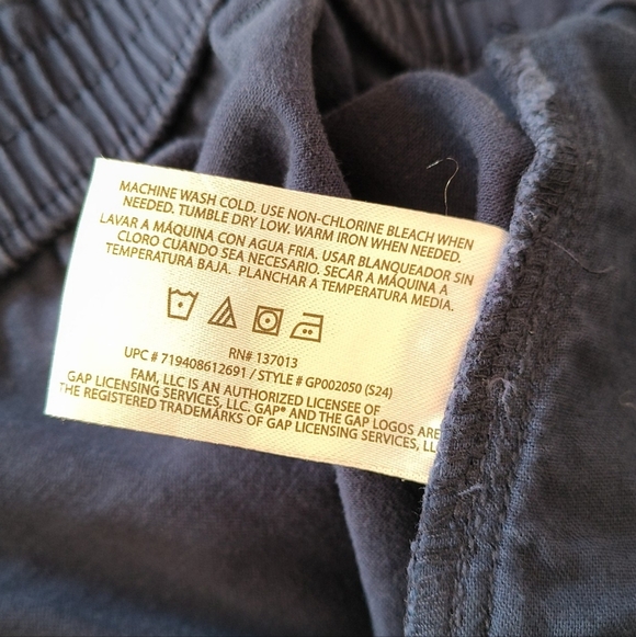 GAP Navy Blue Women's Trousers Size 16 - Picture 6 of 7